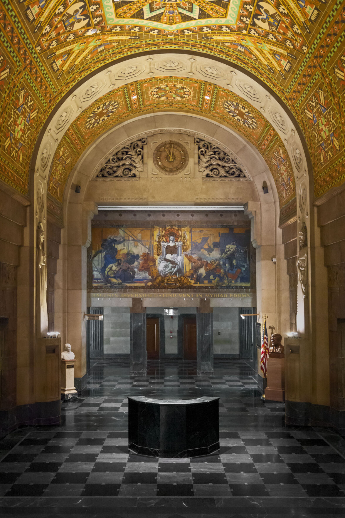 Inside City Hall